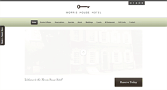 Desktop Screenshot of morrishousehotel.com